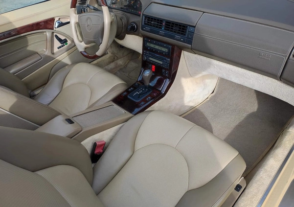 Mercedes-Benz SL cena 69000 przebieg: 98000, rok produkcji 1997 z Ślesin małe 742